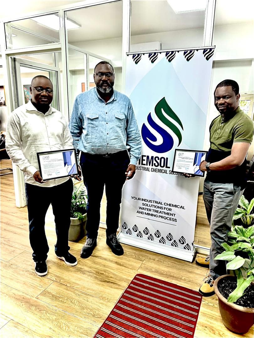 Session de formation CHEMSOL DRC SAS